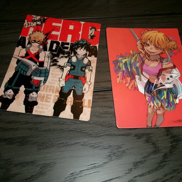 LOT OF 3 VINTAGE JAPANESE ANIME my hero academia 5" X 4" Fridge LOCKER Magnets - Picture 7 of 7